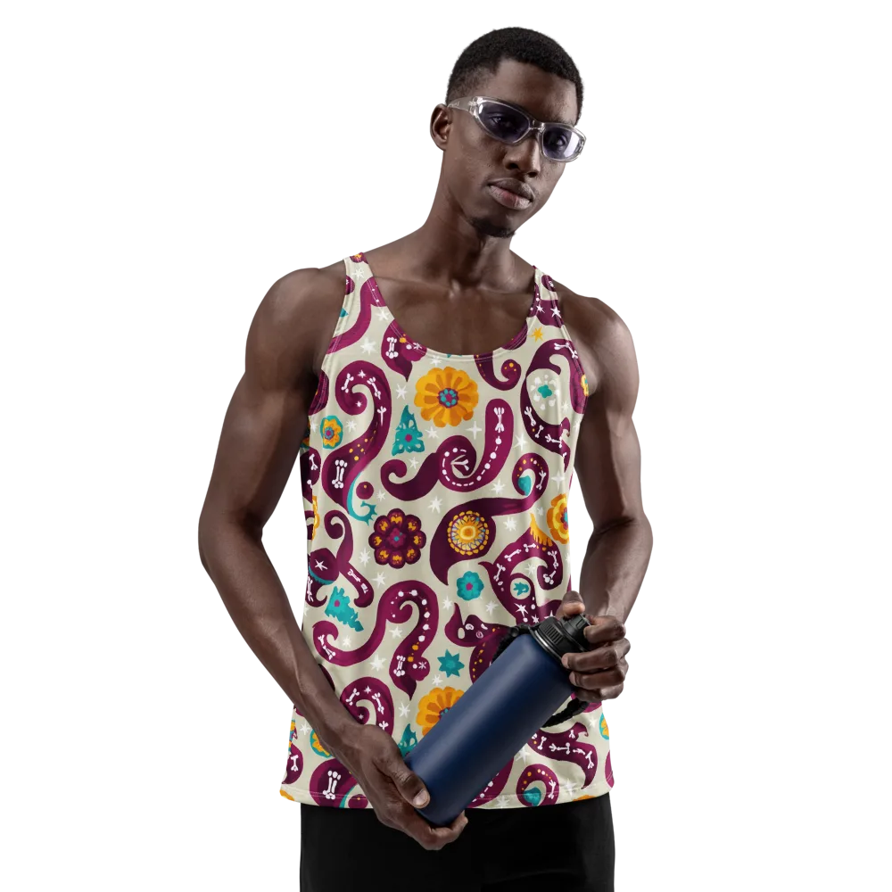 Morbida Botanica on Men's Tank Top — Front