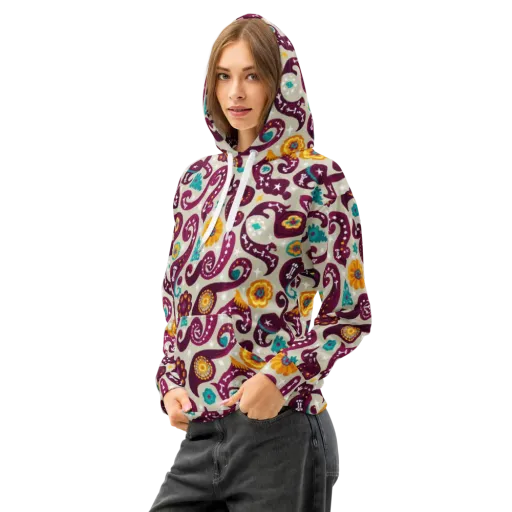 Morbida Botanica on a Cotton Hoodie