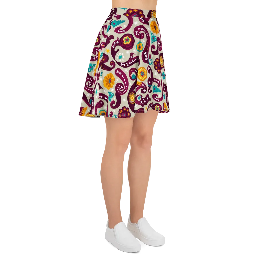 Morbida Botanica on Skater Skirt — Right
