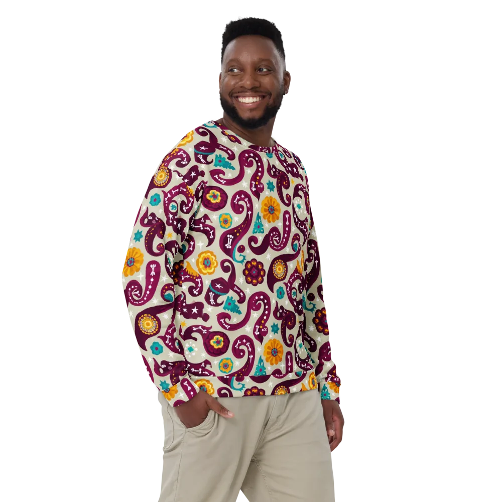 Morbida Botanica on Sweatshirt — Front