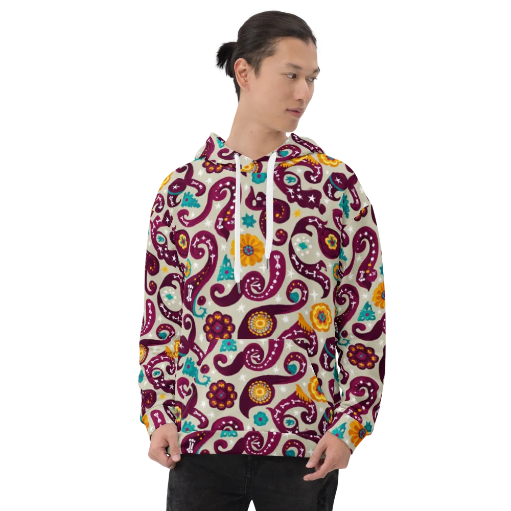 Morbida Botanica on Hoodie — Front