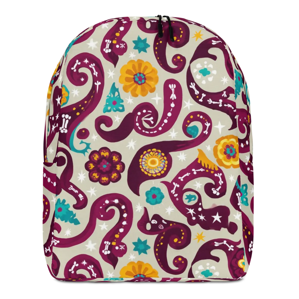 Morbida Botanica on Minimalist Backpack — Front
