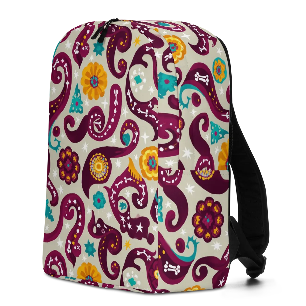 Morbida Botanica on Minimalist Backpack — Left