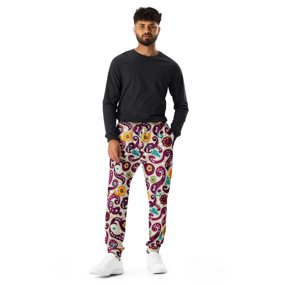 Morbida Botanica on Men's Joggers — Front