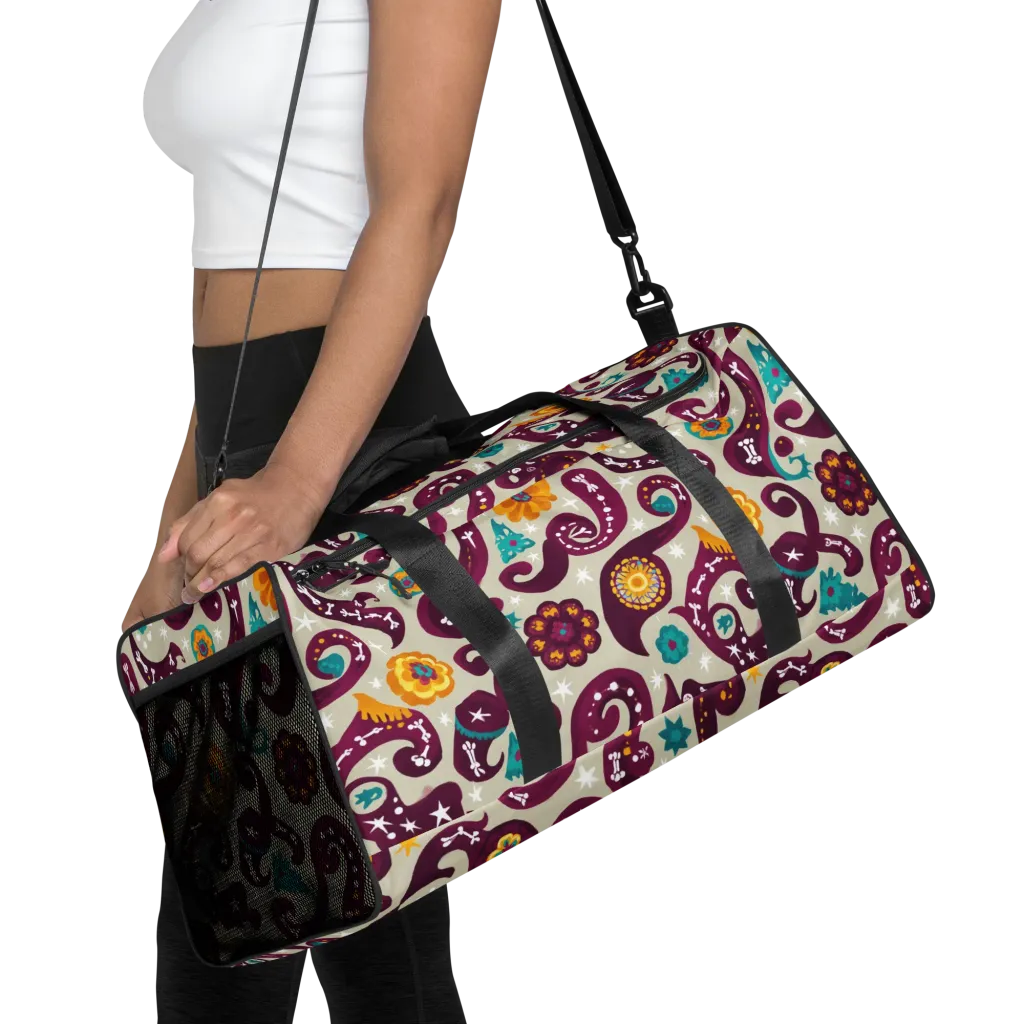 Morbida Botanica on Duffle Bag — Front
