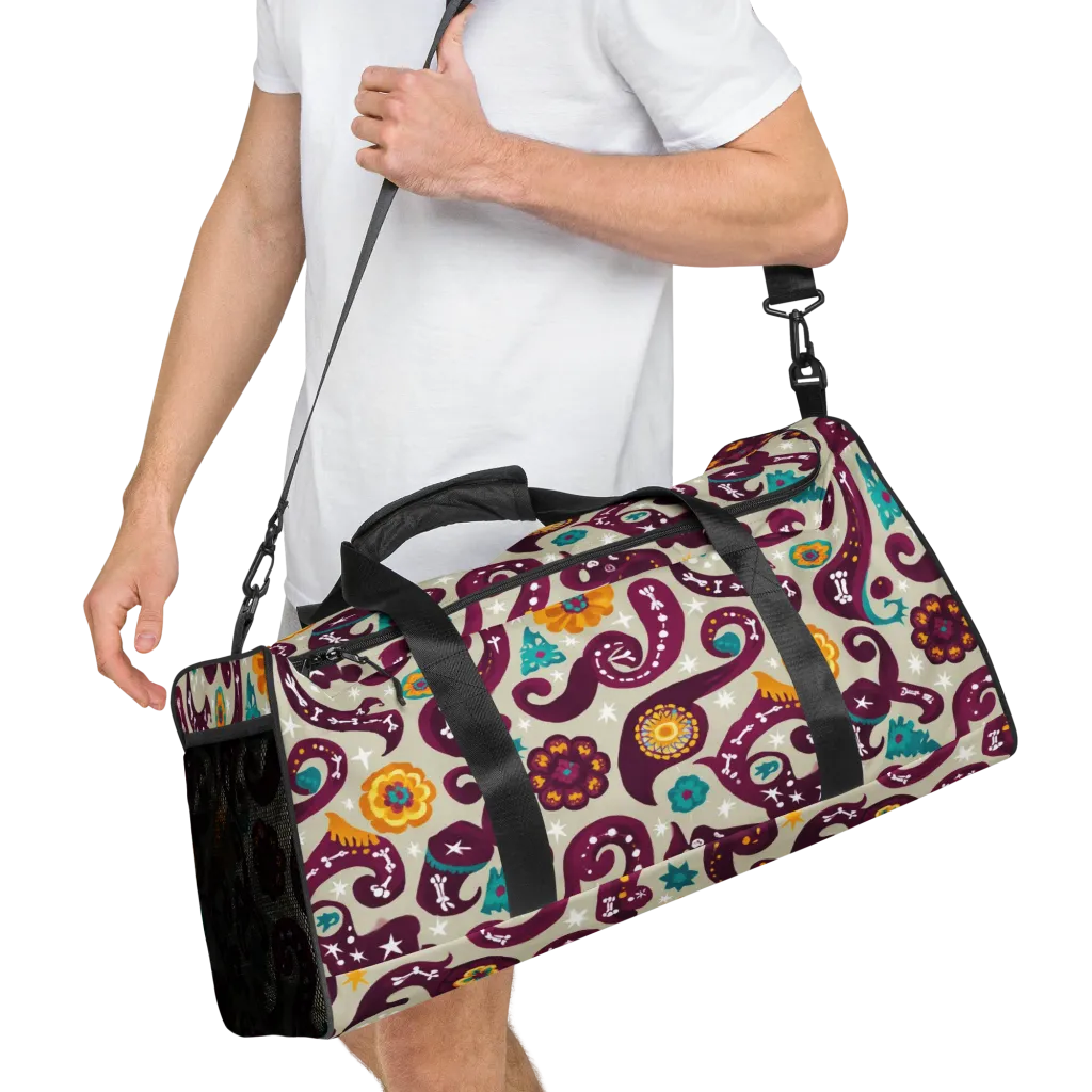 Morbida Botanica on Duffle Bag — Right Front