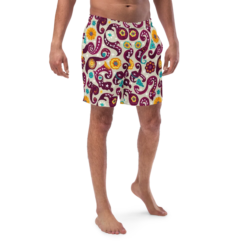 Morbida Botanica on Swim Trunks — Front