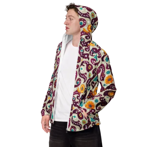 Morbida Botanica on a Men's Windbreaker