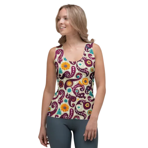 Morbida Botanica on a Women's Tank Top