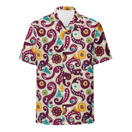 Morbida Botanica on a Button Shirt