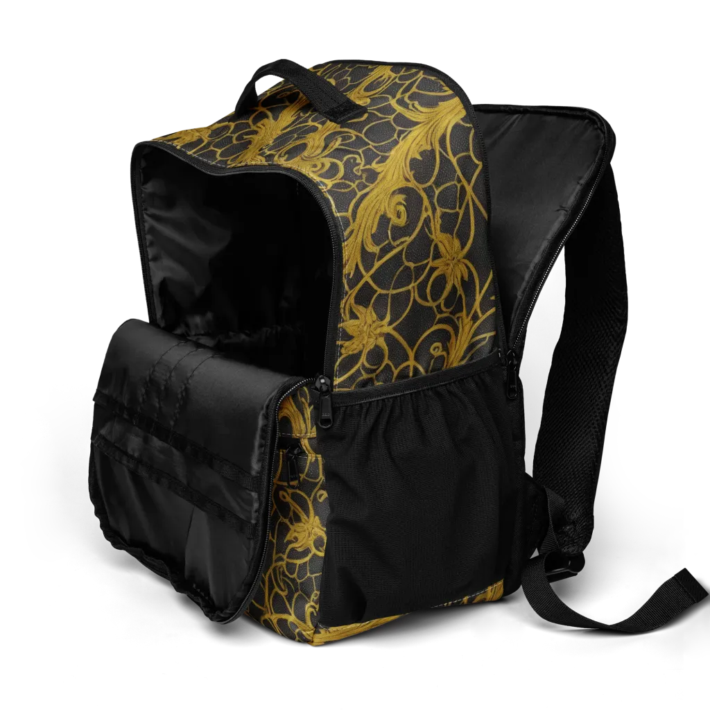 Gilded Acanthus on Utility Backpack — Product details 2