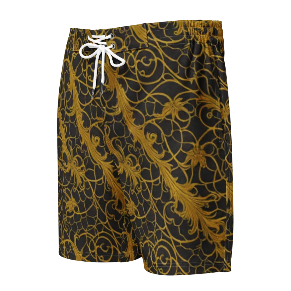 Gilded Acanthus on Men's Board Shorts — Front