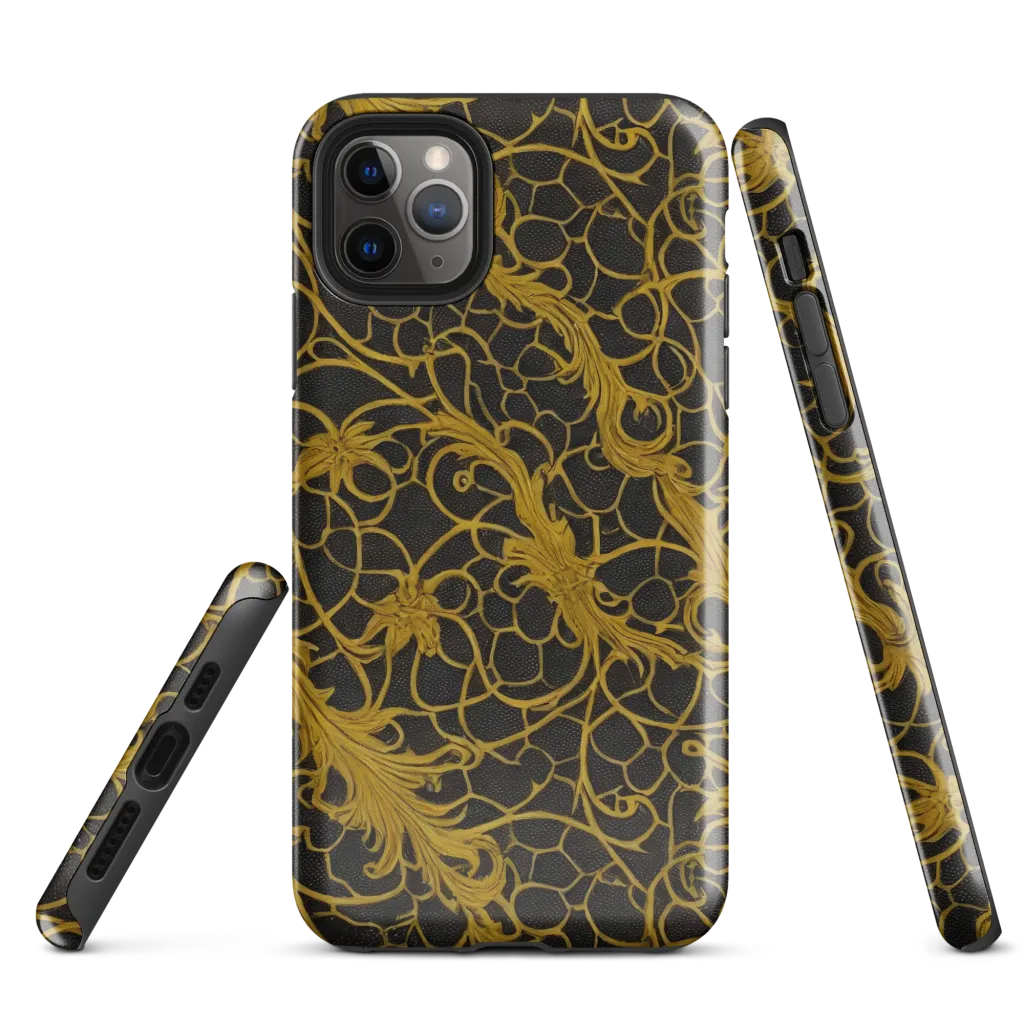 Gilded Acanthus on Tough Case for iPhone® — Front