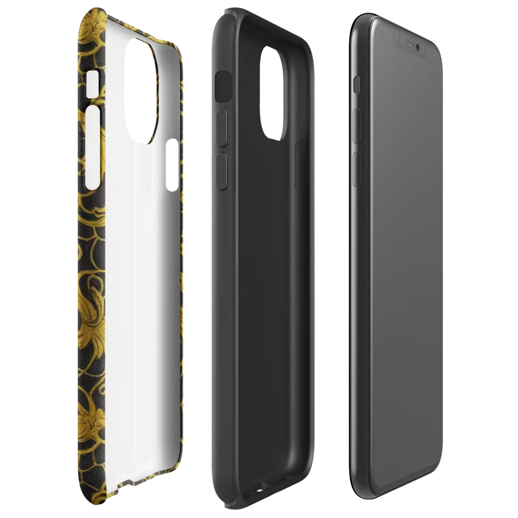 Gilded Acanthus on Tough Case for iPhone® — Right