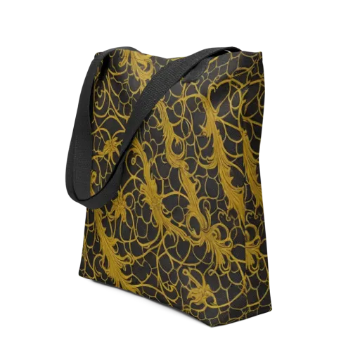 Gilded Acanthus on a Tote Bag