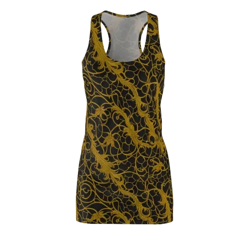 Gilded Acanthus on a Racerback Dress