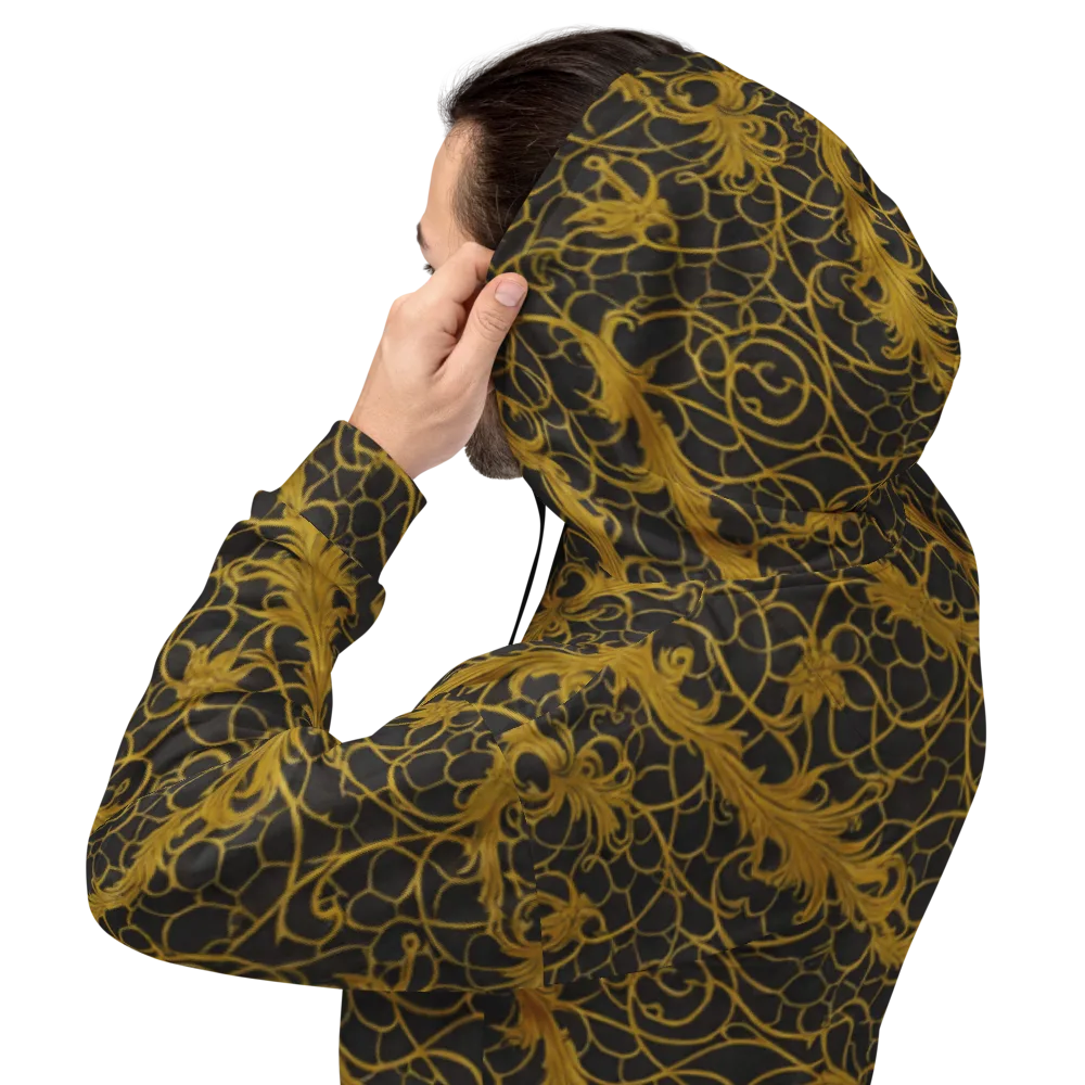 Gilded Acanthus on Hoodie — Back