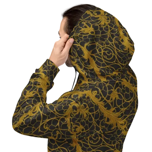 Gilded Acanthus on a Hoodie