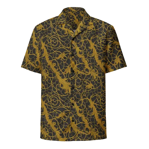 Gilded Acanthus on a Button Shirt
