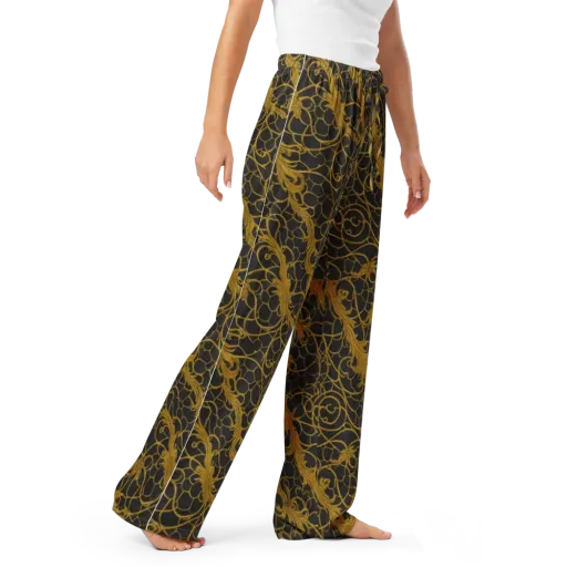 Gilded Acanthus on a Women's Pajama Pants