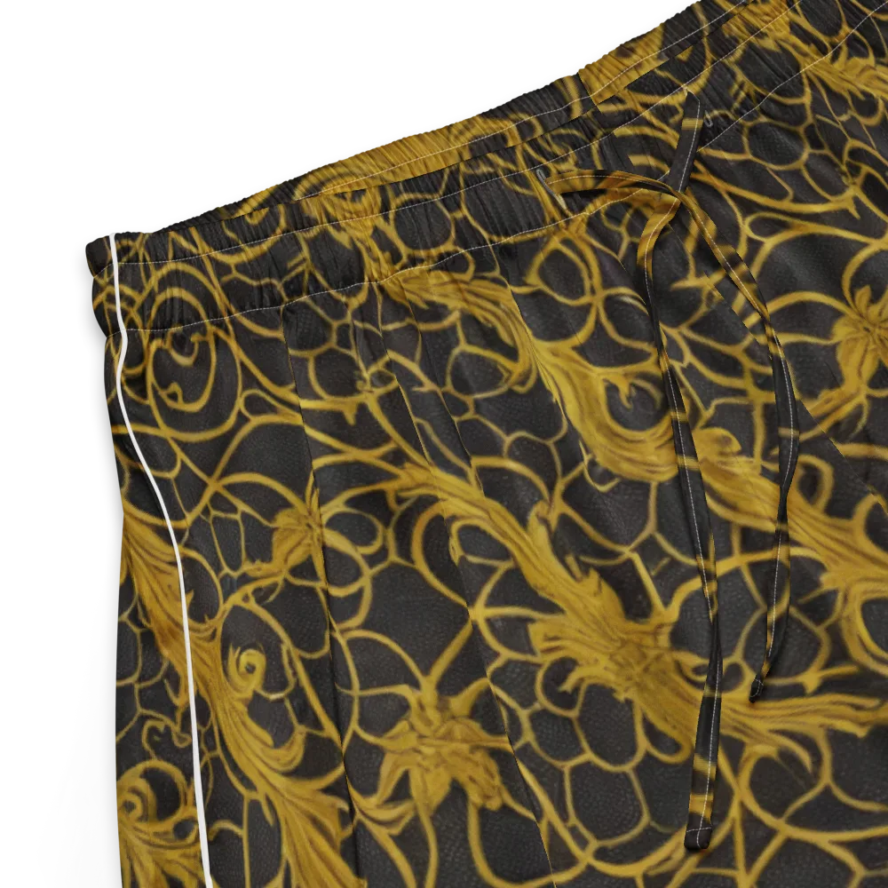 Gilded Acanthus on Women's Pajama Shorts — Product details