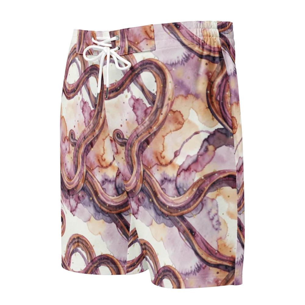 Stardust Swerve on Men's Board Shorts — Front