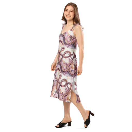 Stardust Swerve on a Slip Dress