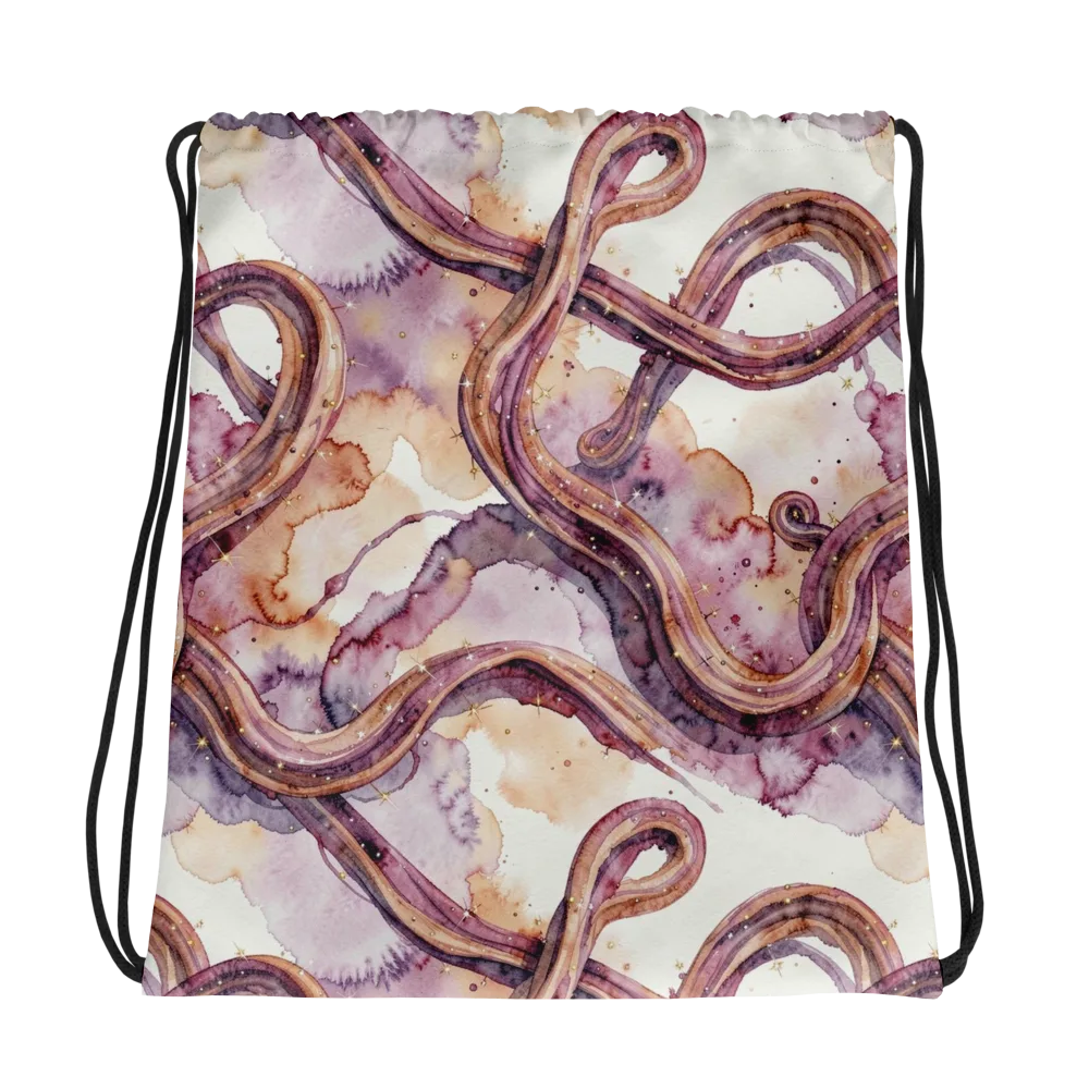 Stardust Swerve on Drawstring Bag — Photo