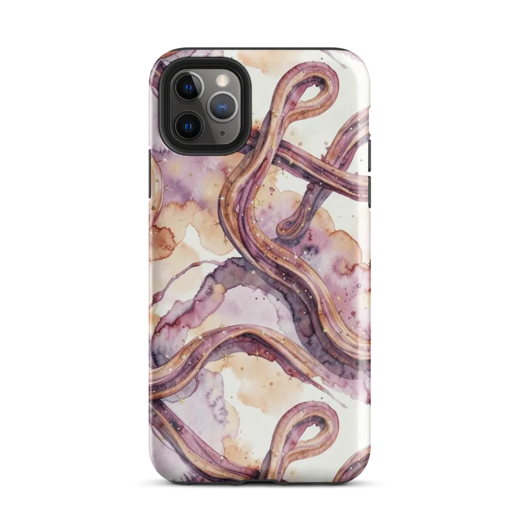Stardust Swerve on Tough Case for iPhone® — Front