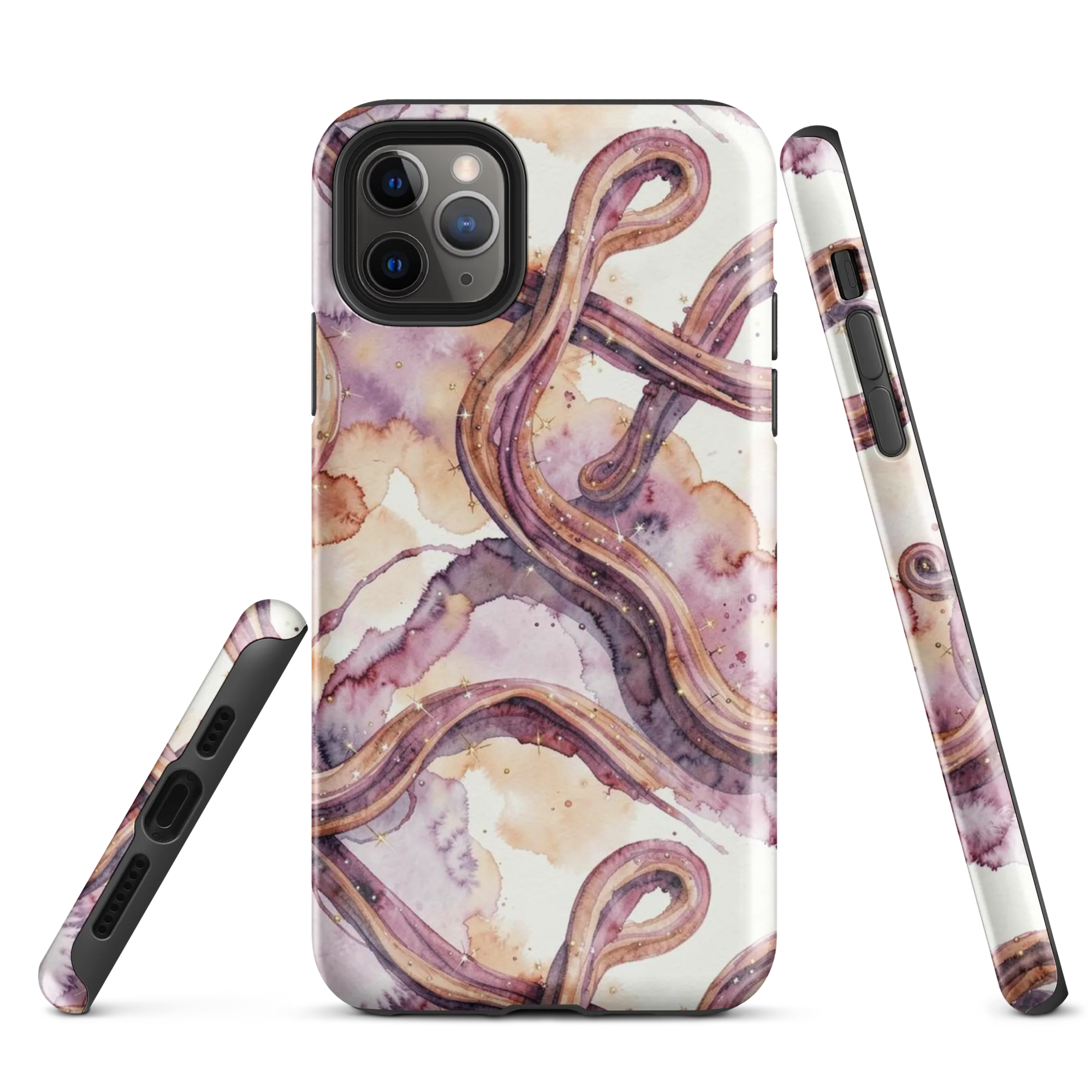 Stardust Swerve on Tough Case for iPhone® — Front