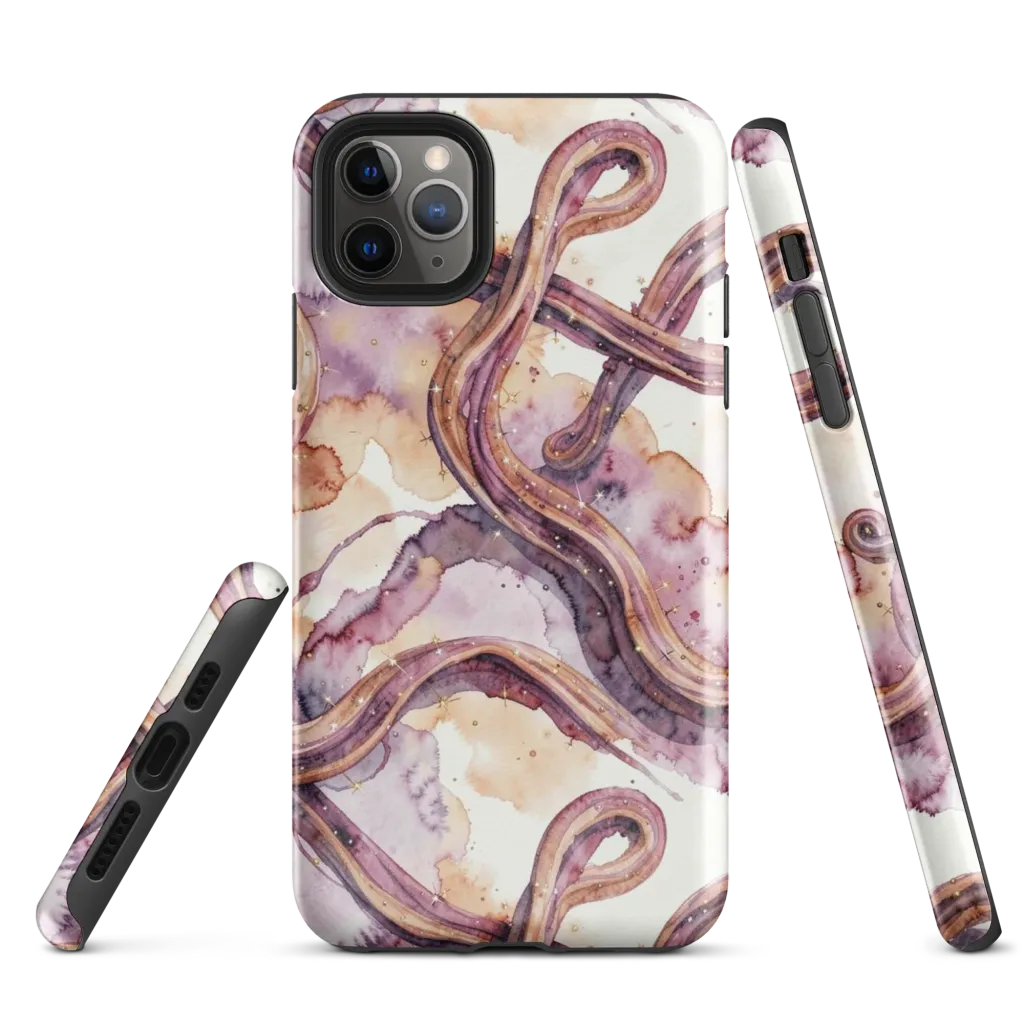 Stardust Swerve on Tough Case for iPhone® — Front