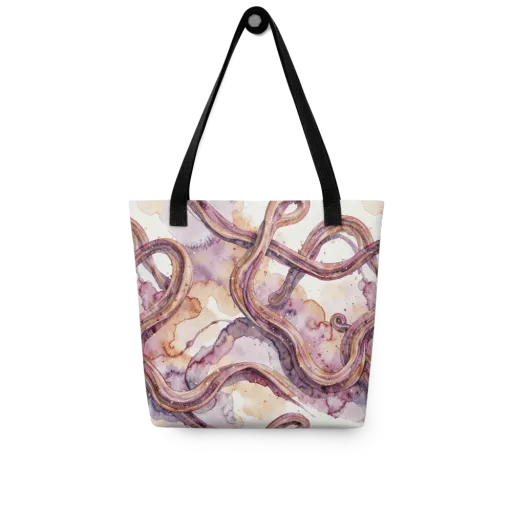 Stardust Swerve on a Tote Bag
