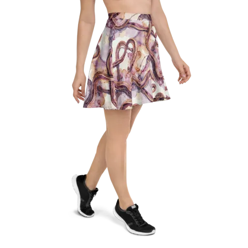 Stardust Swerve on a Skater Skirt