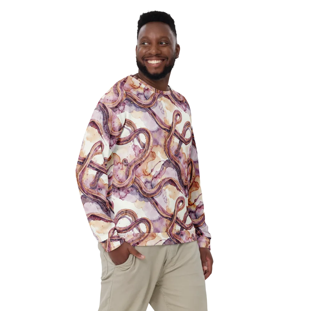 Stardust Swerve on Sweatshirt — Front