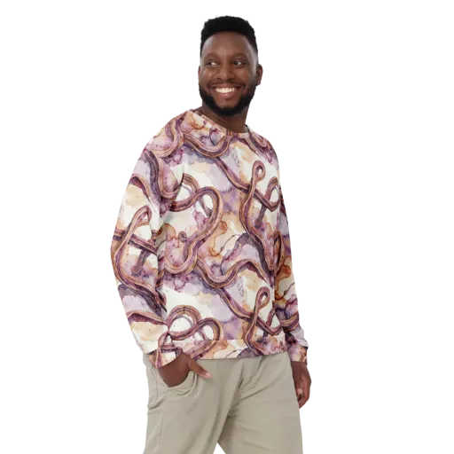 Stardust Swerve on a Sweatshirt