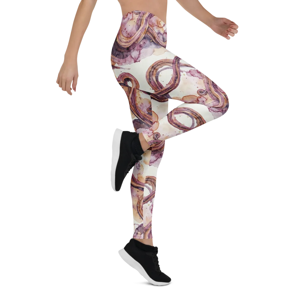 Stardust Swerve on Leggings — Right