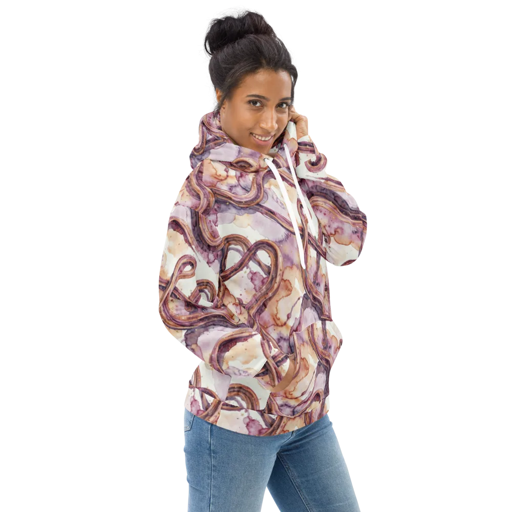Stardust Swerve on Hoodie — Right