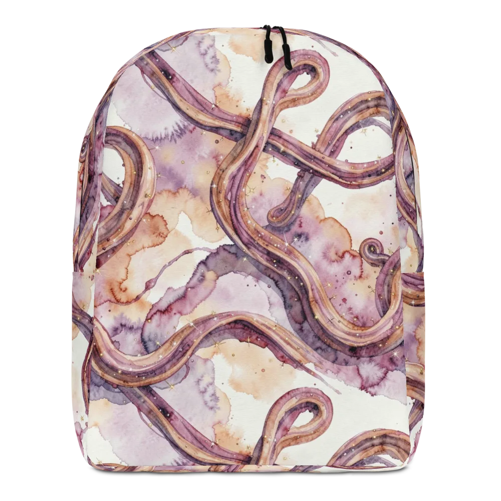Stardust Swerve on Minimalist Backpack — Front
