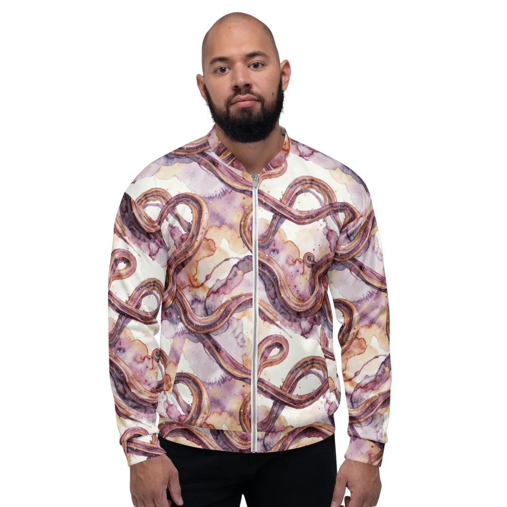 Stardust Swerve on Bomber Jacket — Front