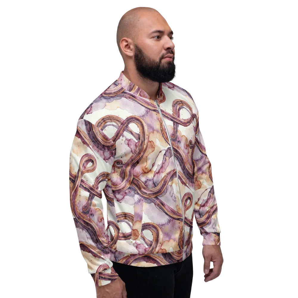 Stardust Swerve on Bomber Jacket — Right