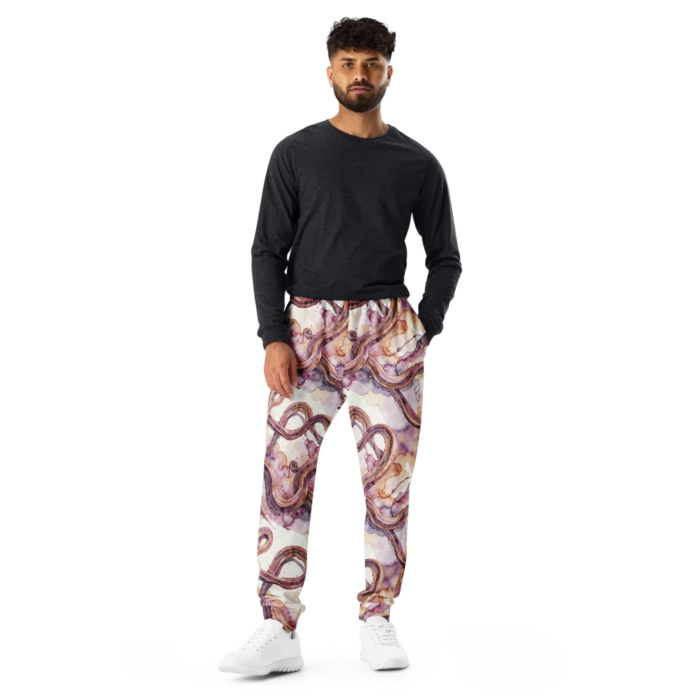 Stardust Swerve on Men's Joggers — Front