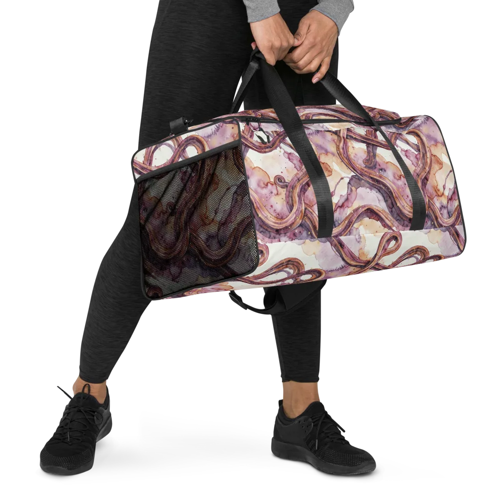 Stardust Swerve on Duffle Bag — Right Front