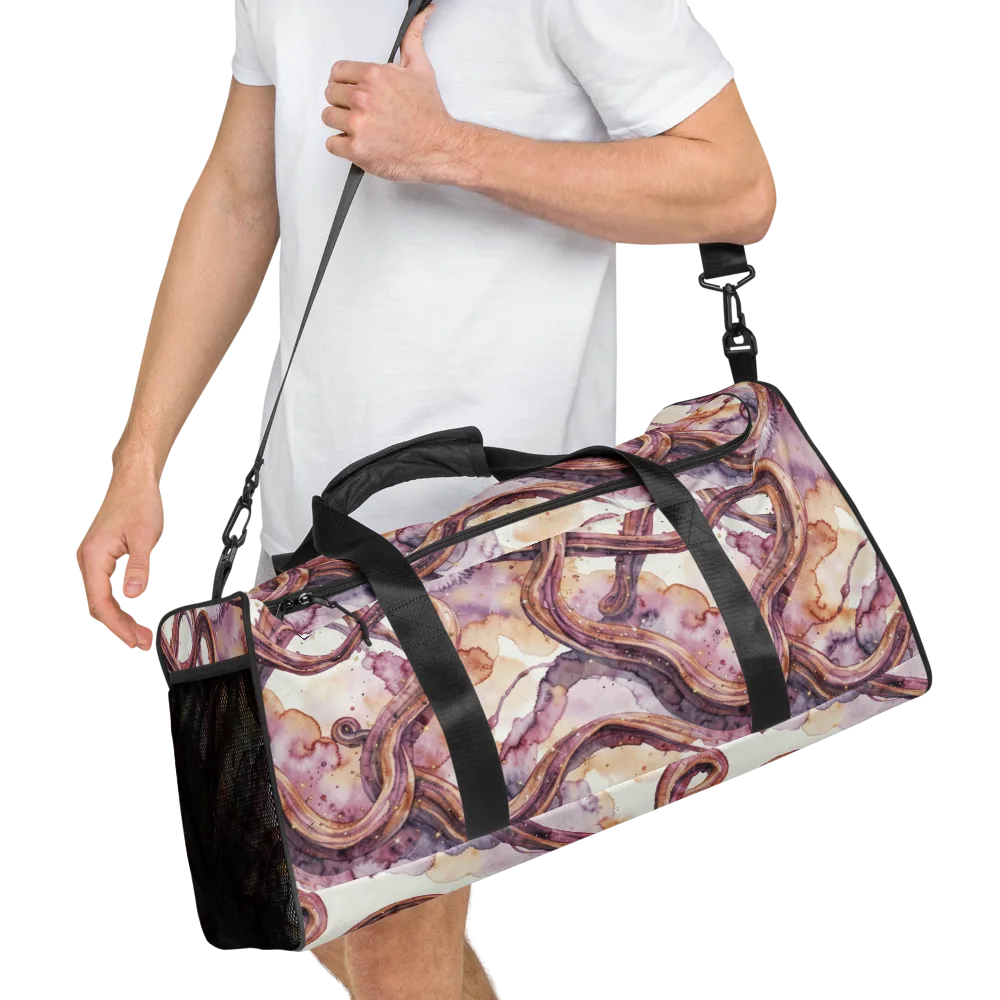 Stardust Swerve on Duffle Bag — Right Front