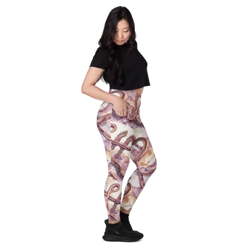 Stardust Swerve on a Leggings with Pockets