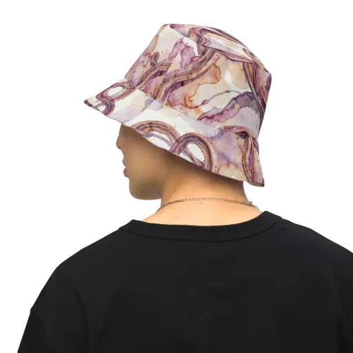 Stardust Swerve on a Reversible Bucket Hat