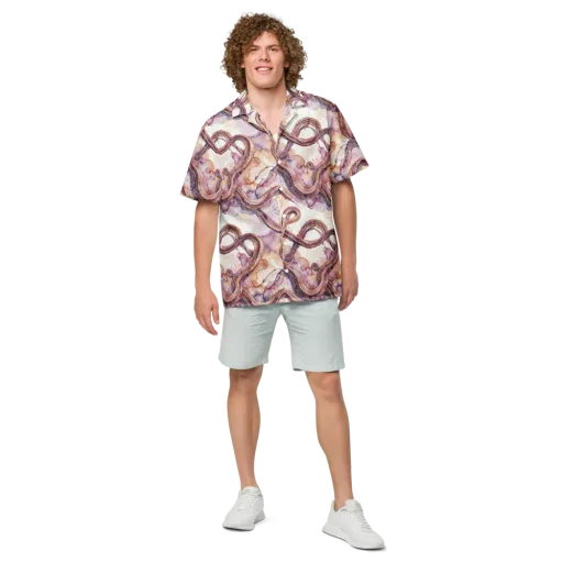 Stardust Swerve on a Button Shirt