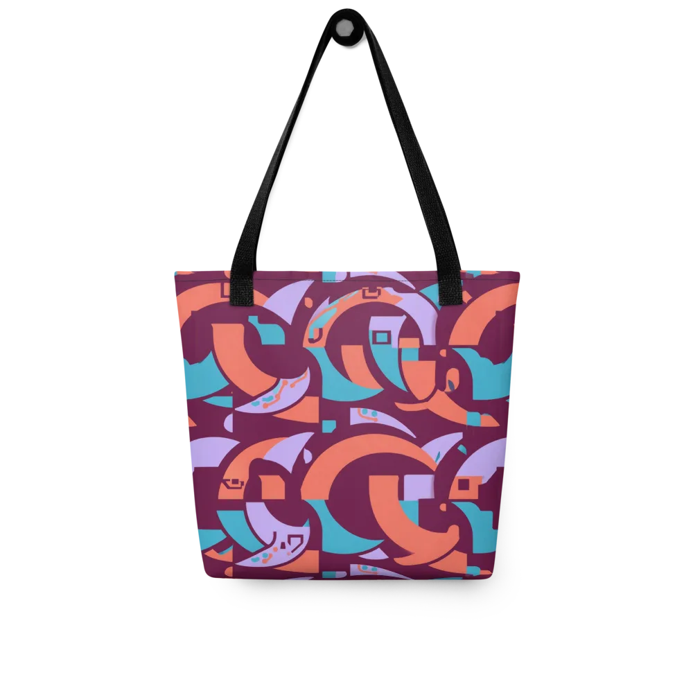 Electric Nouveau on Tote Bag — Front