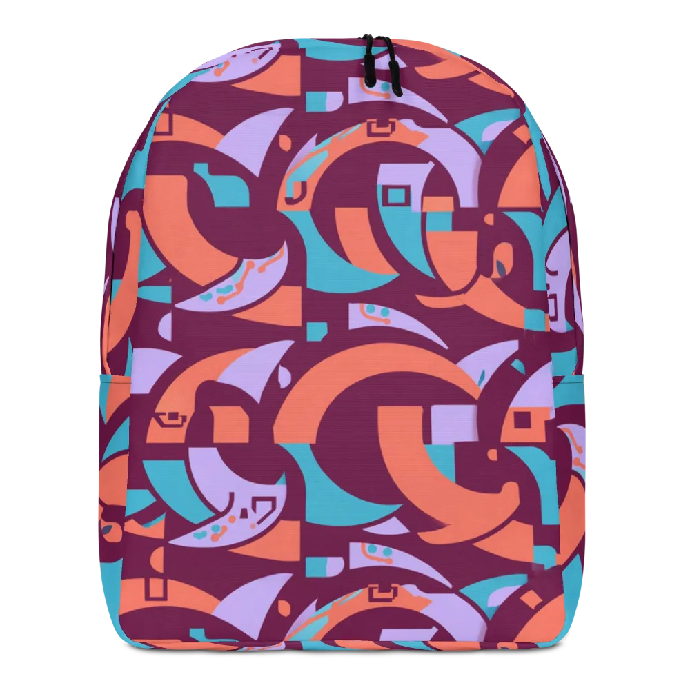 Electric Nouveau on Minimalist Backpack — Front