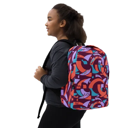 Electric Nouveau on a Minimalist Backpack