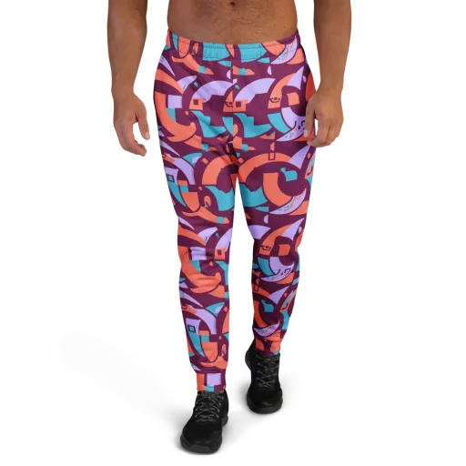 Electric Nouveau on a Men's Joggers